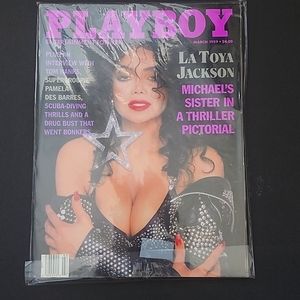 Playboy March 1989 LaToya Jackson
